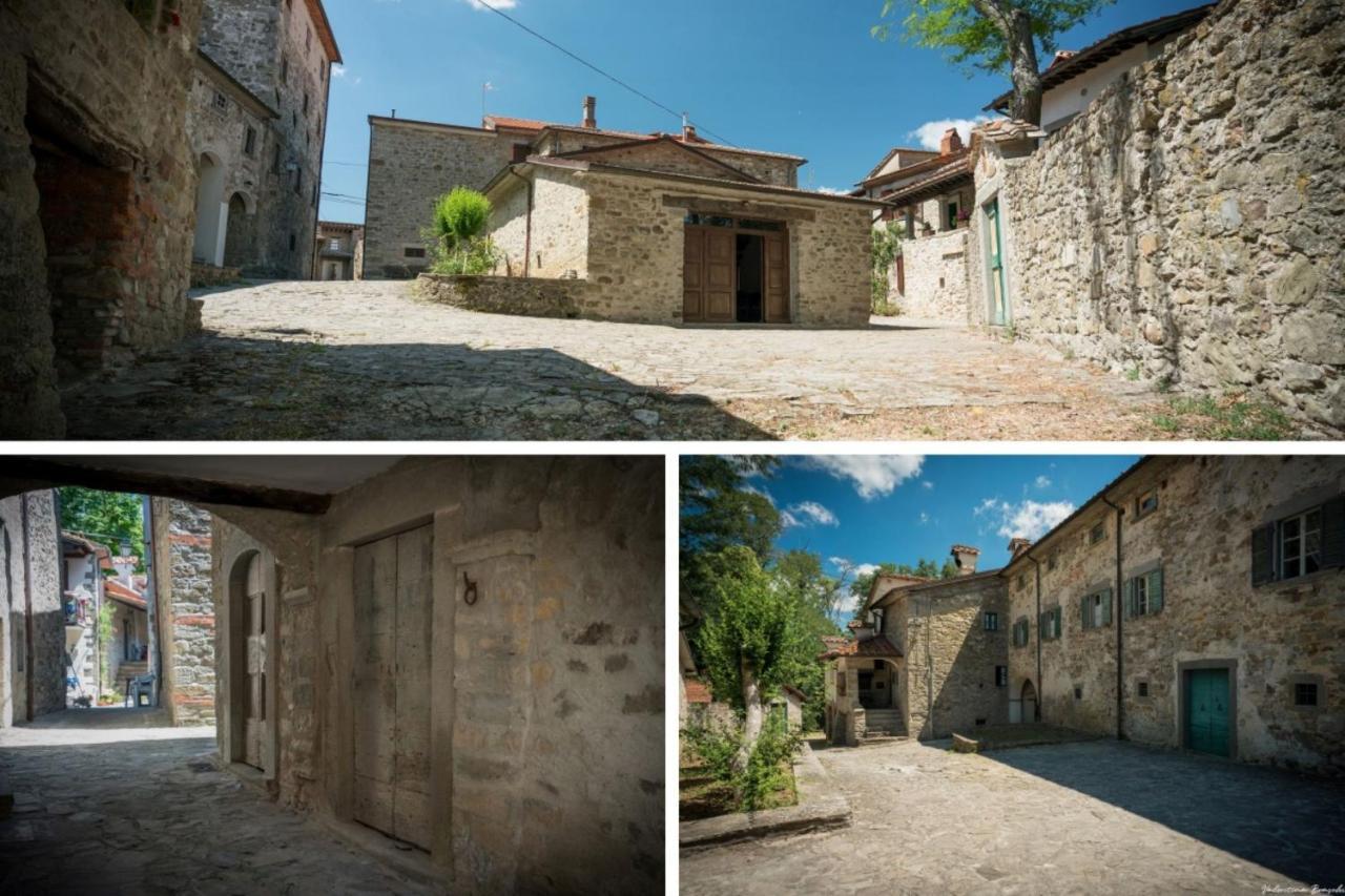 Villa Castello Di Sarna Chiusi della Verna Exterior foto